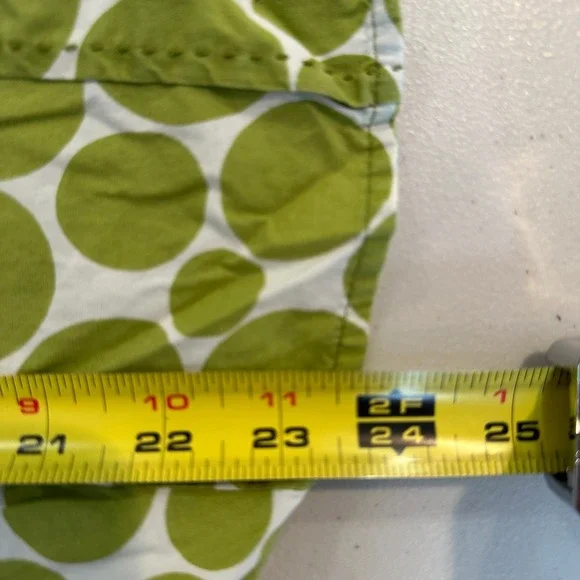 Boden Womens Green White Polka Dot Button Down Shirt UK 12 US 8 Cotton - Picture 9 of 9